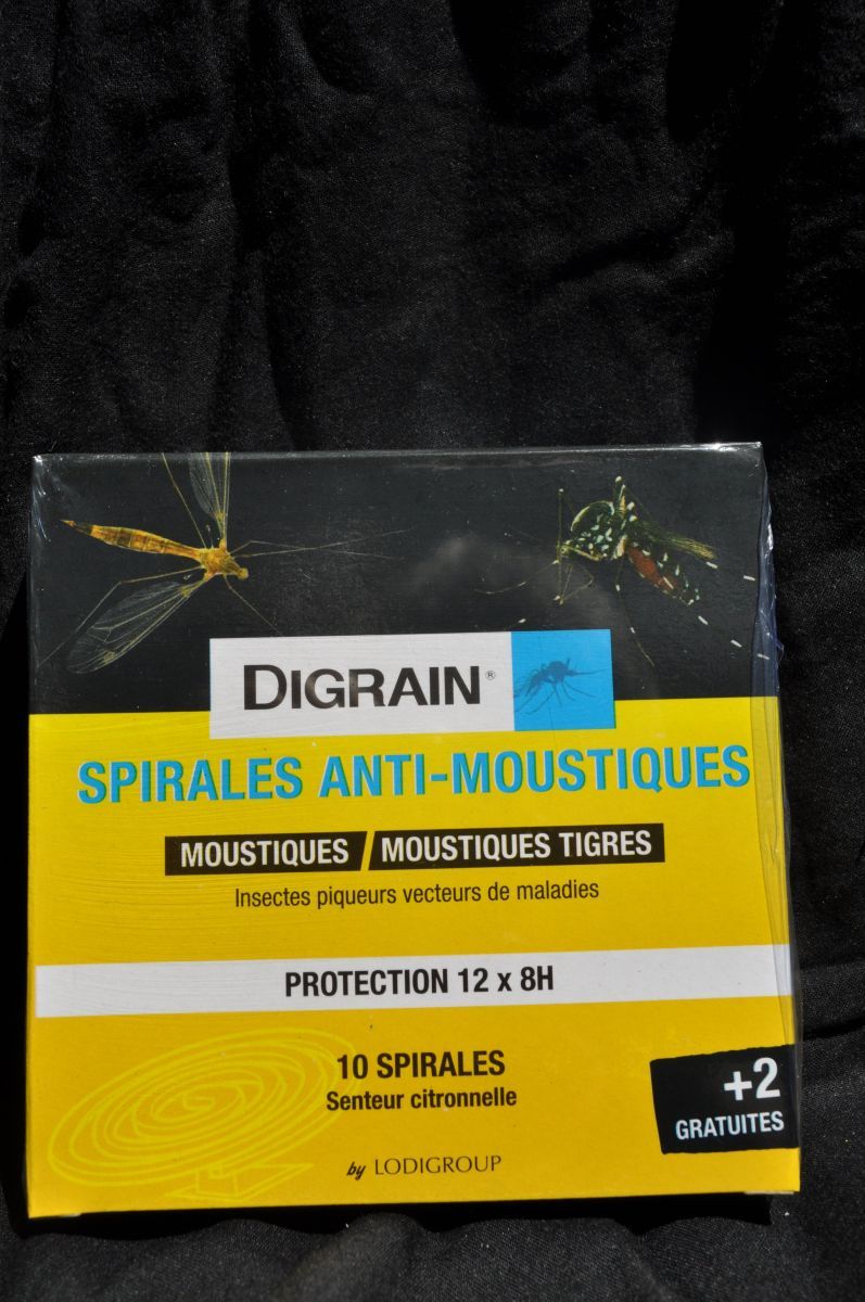 SPIRALE ANTI-MOUSTIQUES (Boite de 10)