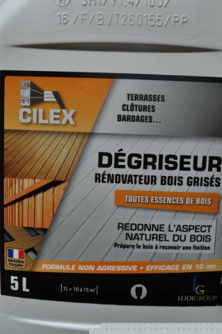 Dgriseur de bois bidon 5L