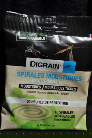 Insecticide spirale naturel anti moustique