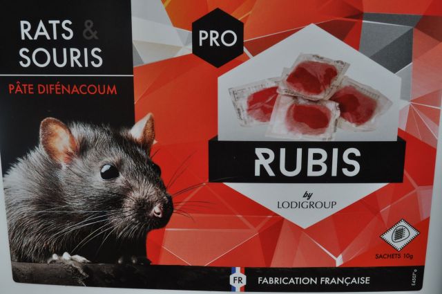 Souricide P�te dif�nacoum 5Kg