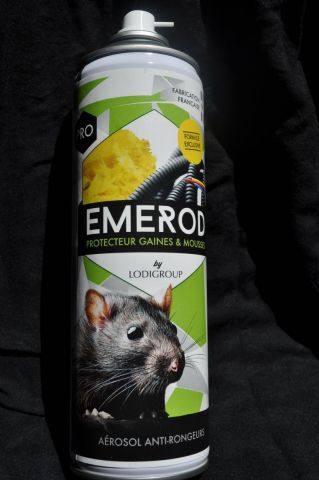 EMEROD, spray répulsif souris & rat 500ml